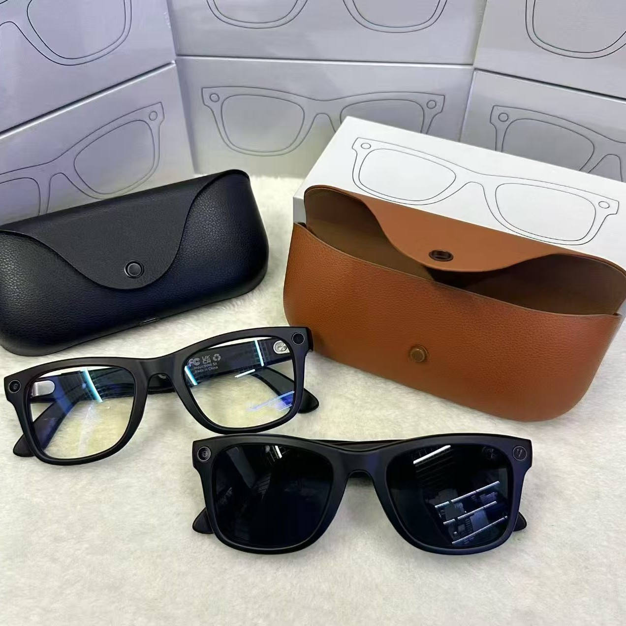 New MT5 ultra smart glasses 8 million pixel shooting video recording AI smart Q&A interactive glasses