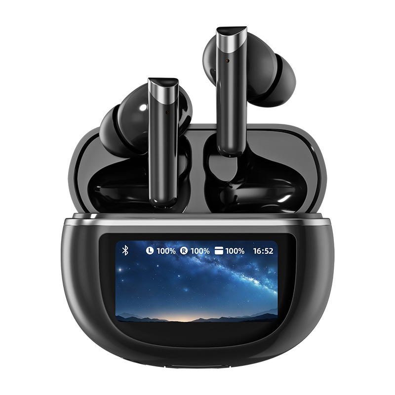 M87 TF card MP3 Bluetooth earphones TWS touch smart screen wireless game AI multi-function smart earphones new