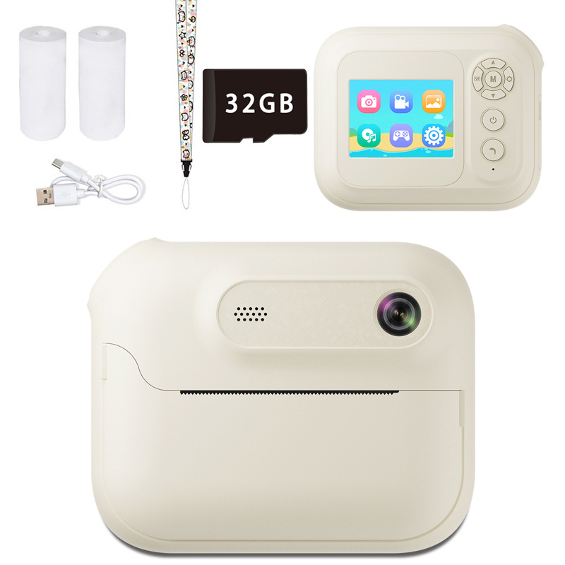 Children's Polaroid camera toy print camera can take photos and video instant print