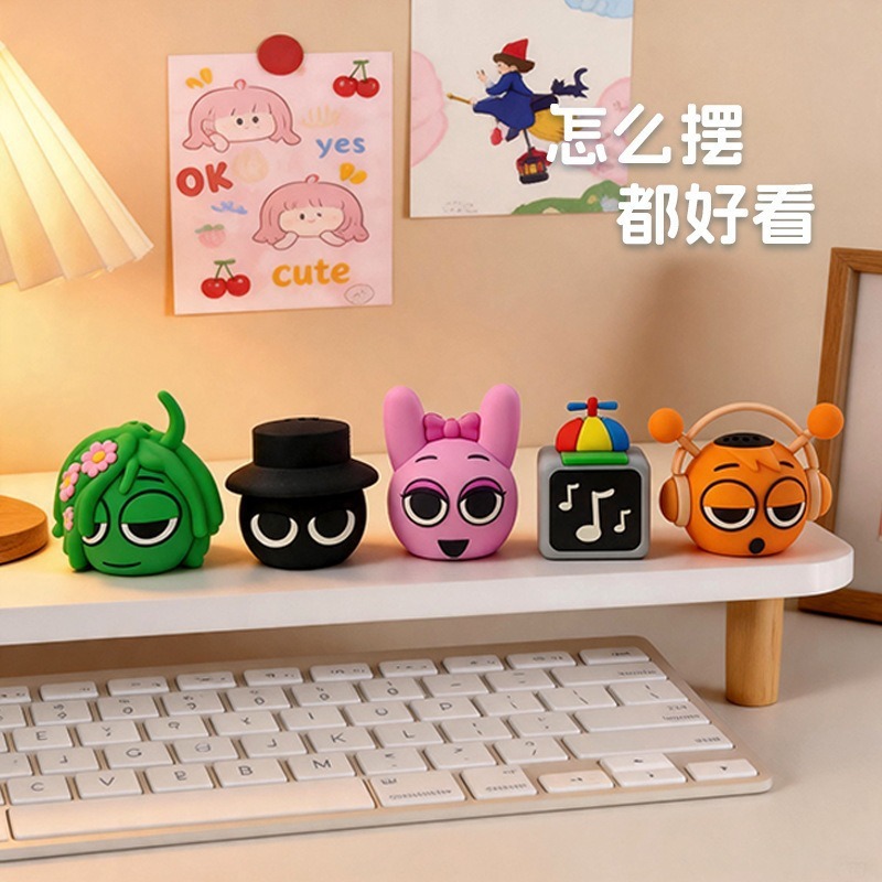 Poppy Playtime Doll Cartoon Plush Toy Decoration Desktop Accessory Toy Figure