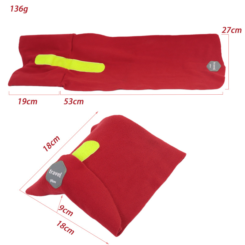 Ultra Soft Neck Support Airplane Travel Pillow Cervical Pillow Nap Neck Pillow Scarf Pillow No Logo