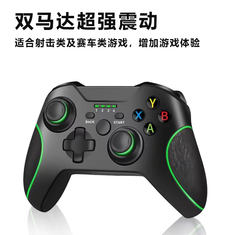 2.4g wireless Android computer controller PC360 PS3 steam dual vibration Black Myth charging game controller