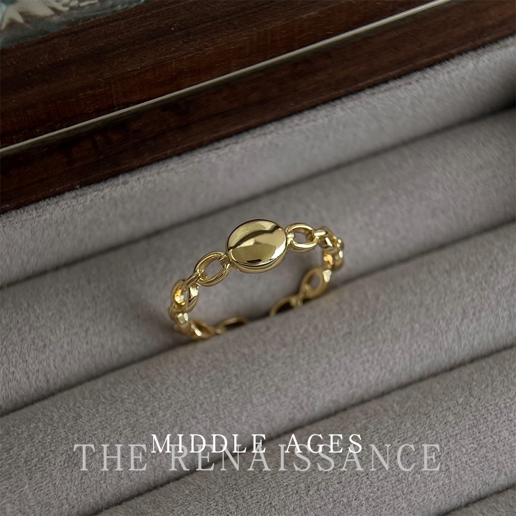 Vintage Sparkling Zircon Gold Open Ring Collection Wind Hand Jewelry