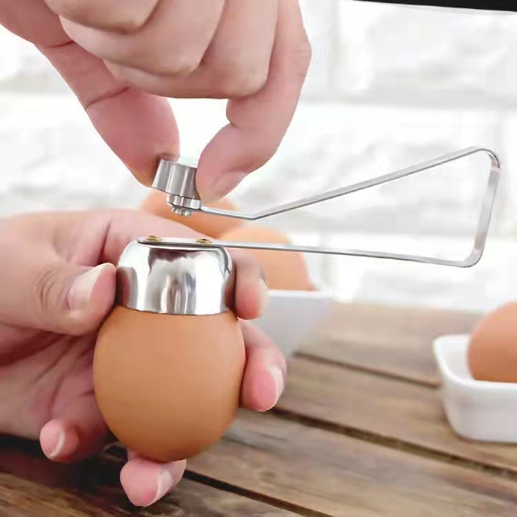 304 stainless steel egg opener egg shell separator cracker glutinous rice egg cracker