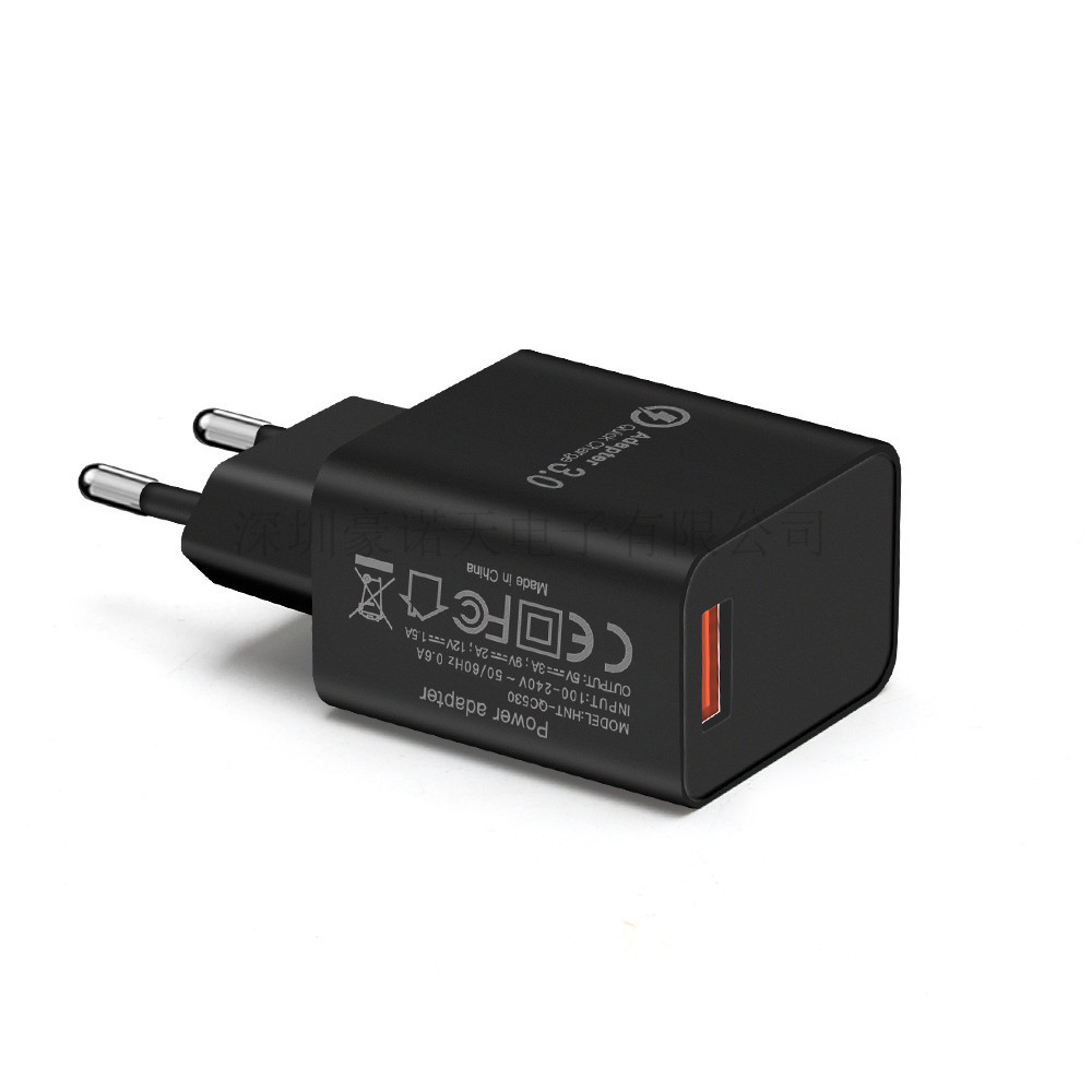 QC3.0 Charger Wireless Charger US USB Charging Head 9V2A Smartphone Fast Charging 18W Fast Charging EU