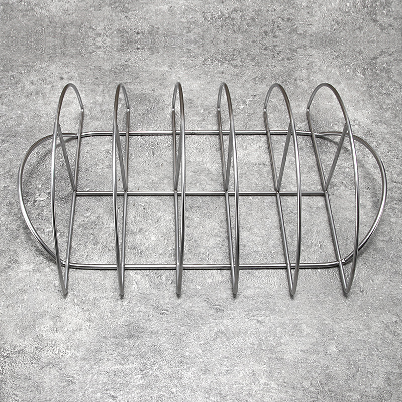 Folding Grill Rack Non-stick Steak Rack Rib Rack Tomahawk Steak Rack Lamb Rack Grilled Chicken Rack Outdoor BBQ Rack Portable