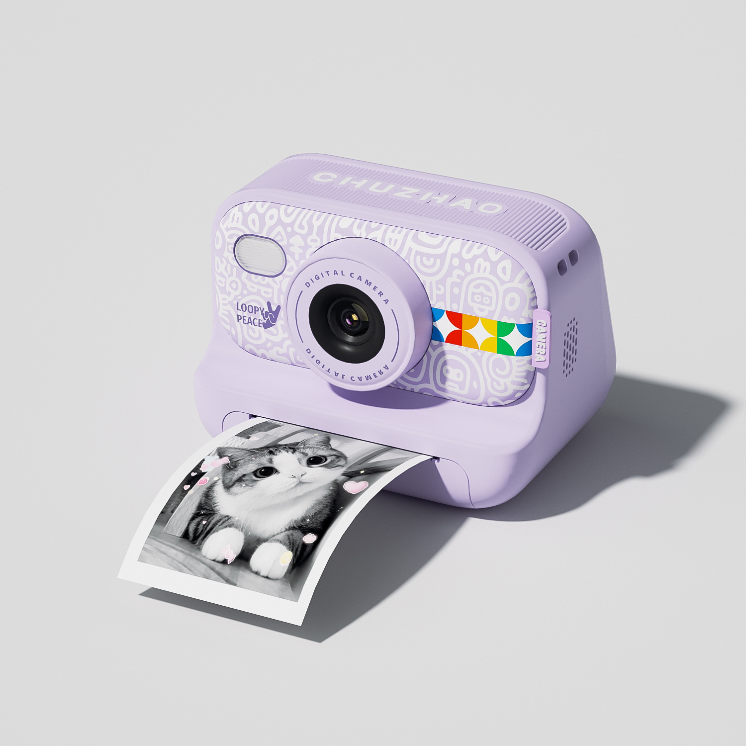 S9 children's print camera student instant camera digital camera baby birthday gift HD print