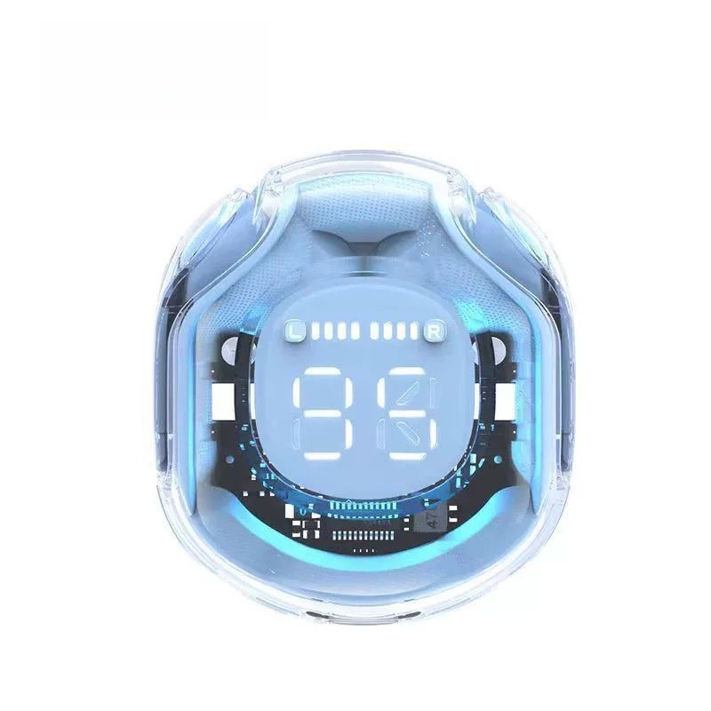 Air31 bluetooth earphones transparent digital display TWS wireless sports bluetooth earphones in-ear dual stereo