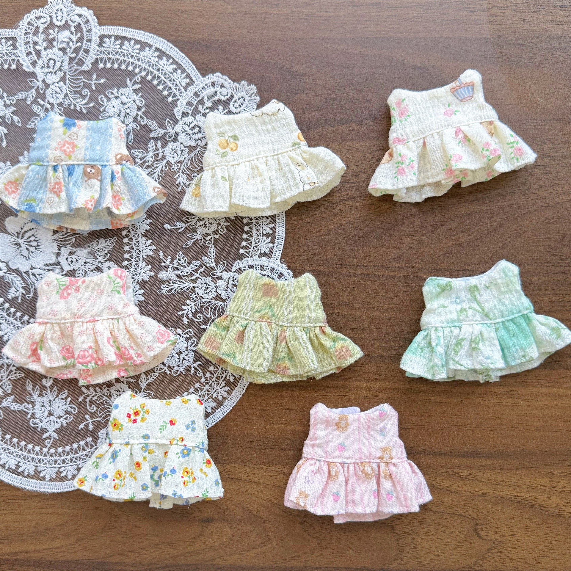 Original zsiga posable doll yearning place bjd plush doll clothes Gazi sister dress summer