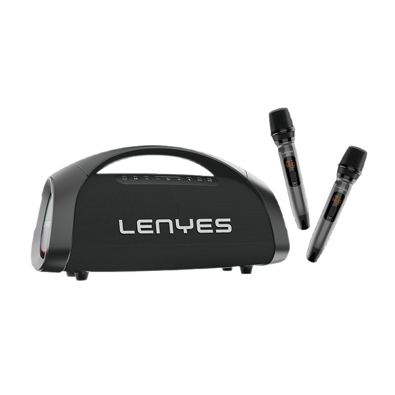 lenyes Cold Lion APP Wireless Bluetooth Speaker High Quality Bass Waterproof Portable Outdoor S873