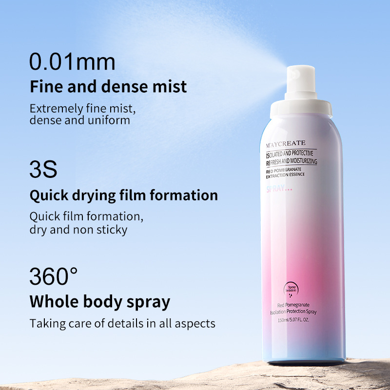 All English Red Pomegranate Isolation Protective Spray Hydrating Moisturizing Red Protective Spray