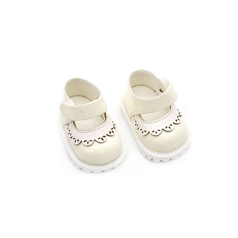 20CM Star Doll Leather Shoes Cotton Doll Velcro Shoes Miluwa Doll Clothes Changing Accessories