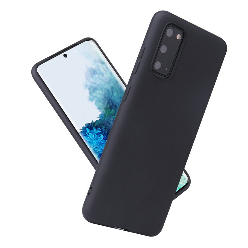 Applicable for Samsung S20plus Phone Case Full Wrap S20ultra Candy Frosted TPU Protective Case Soft Silicone Case
