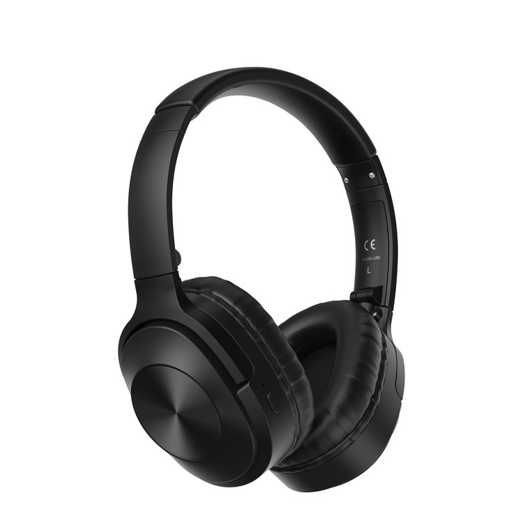 Foldable long battery life active noise-cancelling earphones over-ear earphones