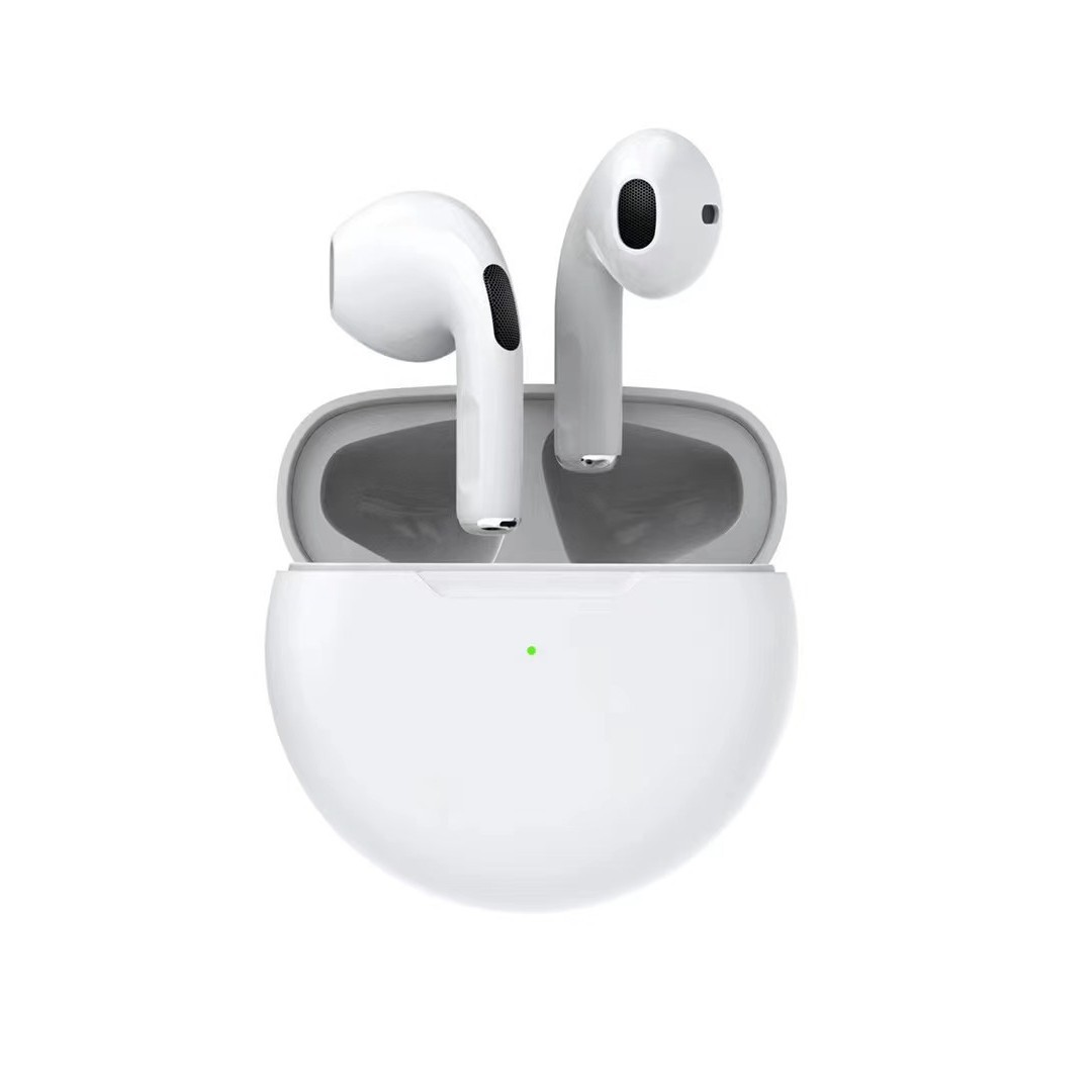 Lightning Warehouse Flash Buy Pro6 Bluetooth Earphones True Wireless In-Ear Long Battery Life TWS Ultra-Long Sports Dual Ear