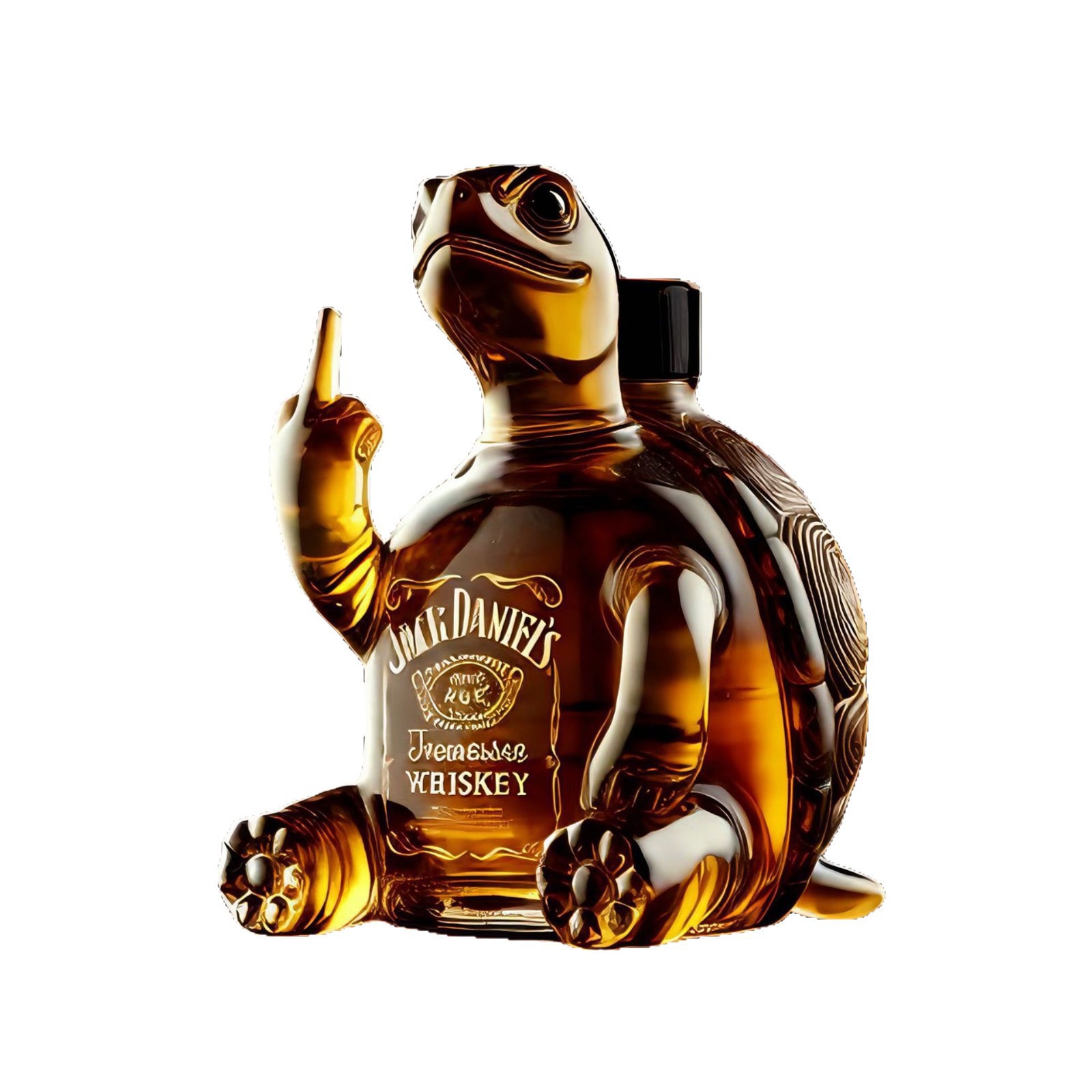 Independent site new animal whiskey decanter AnimalWhiskeyBottle glass bottle