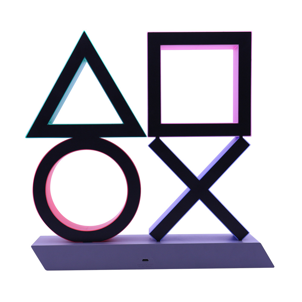 New PS4 faith light music breathing light PlayStation icons light PS5 button pattern light