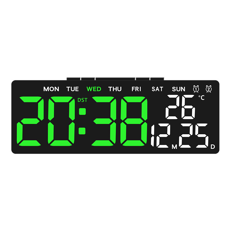 New Clock Multifunctional Electronic Clock Simple LED Digital Clock USB Output Bedside Clock 5510 Alarm Clock
