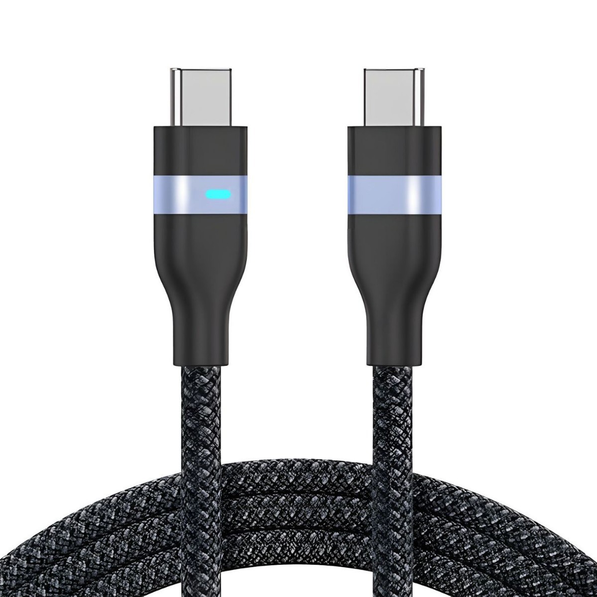 Dual Head PD240W Data Cable Nylon Braided 65W for Apple Android Huawei Fast Charging Phone Data Cable