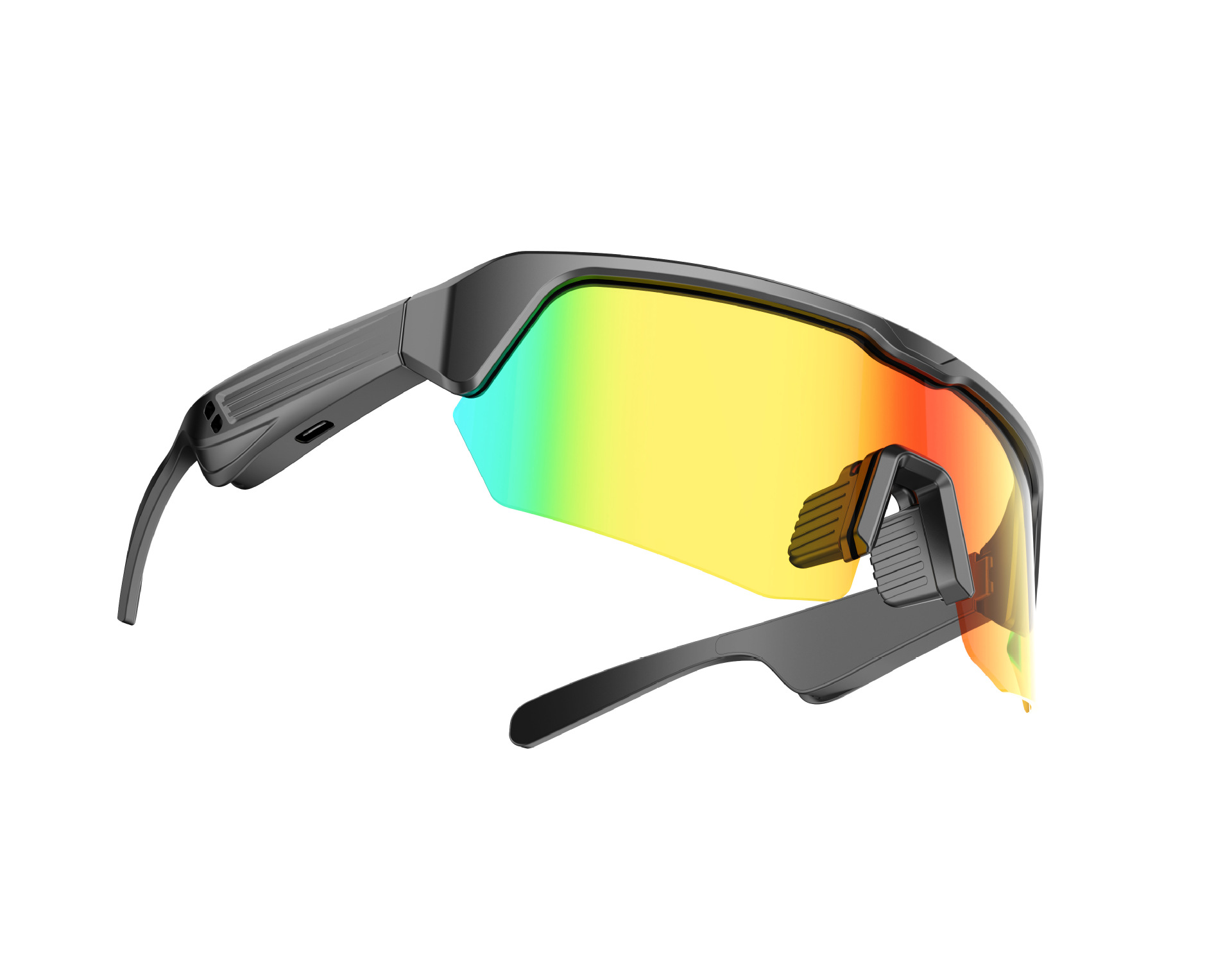 YJ006 Smart Bluetooth Glasses Music Call Navigation UV Protection Multifunctional Glasses Cycling Sports Glasses