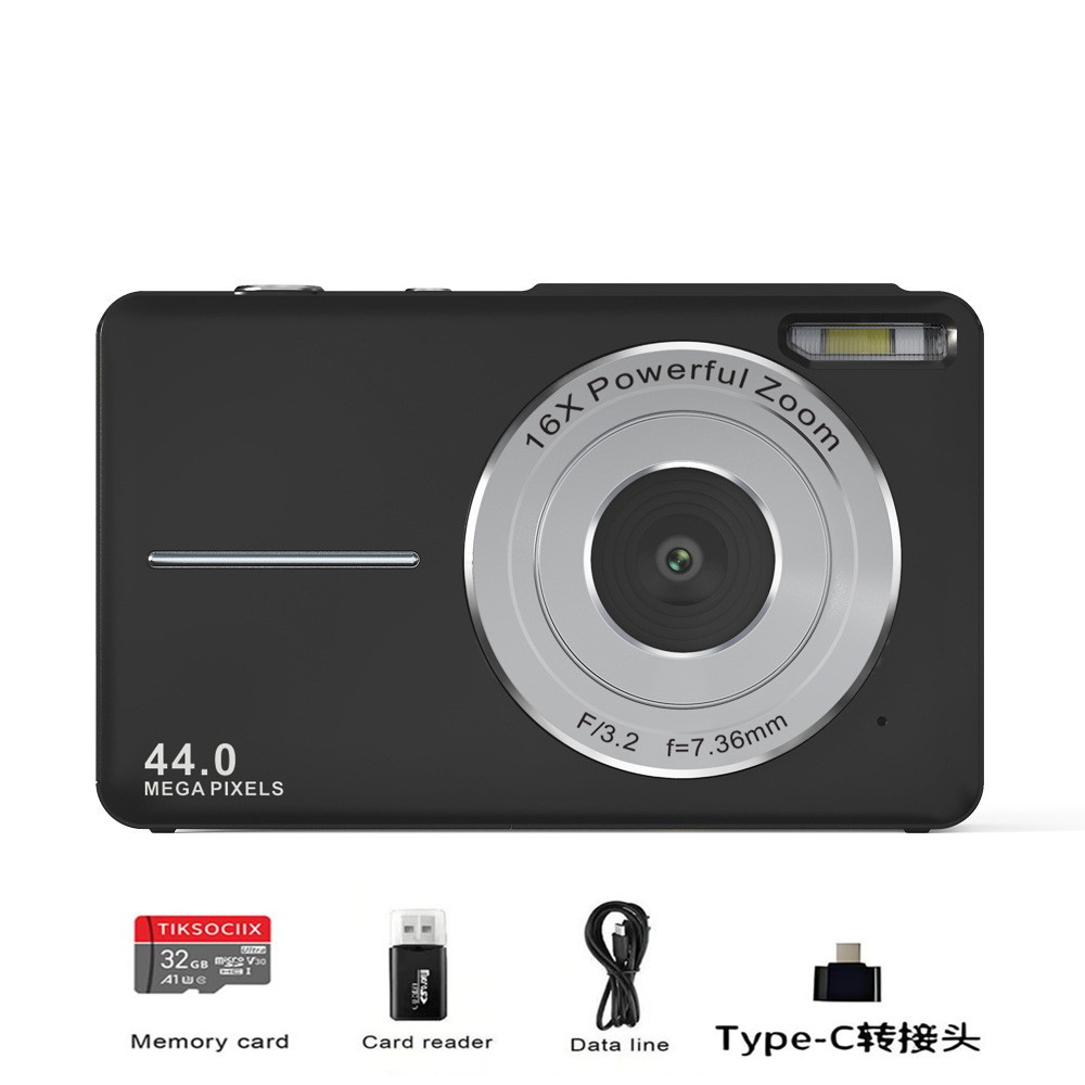 DC403 camera 2.4 inch display digital HD camera small portable CCD student telephoto