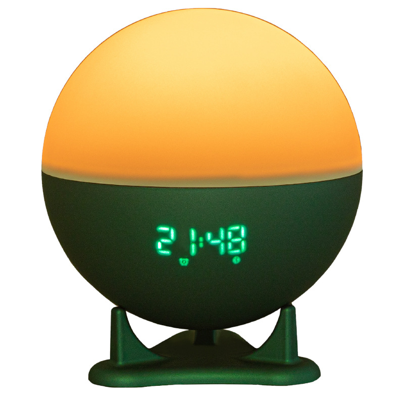 2023 Bluetooth Smart Night Light 16-Color Atmosphere Wake-Up Bedside Light Children's Mother and Baby Night Light Atmosphere Desk Lamp