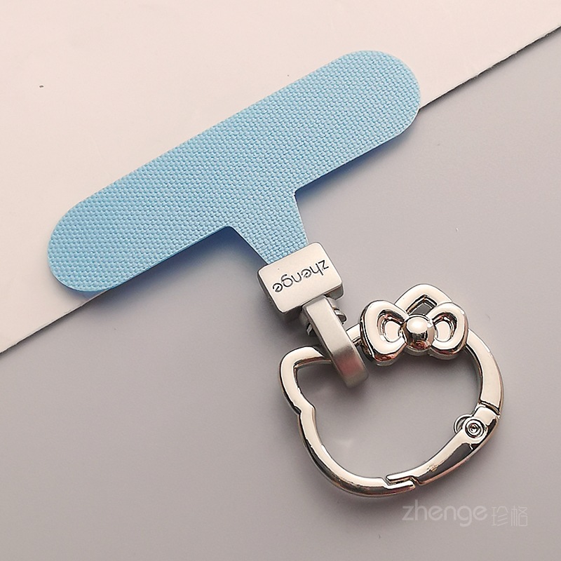 Cute cat cat swivel head clip piece phone strap thin gasket not top shell does not affect charging sturdy durable anti-loss