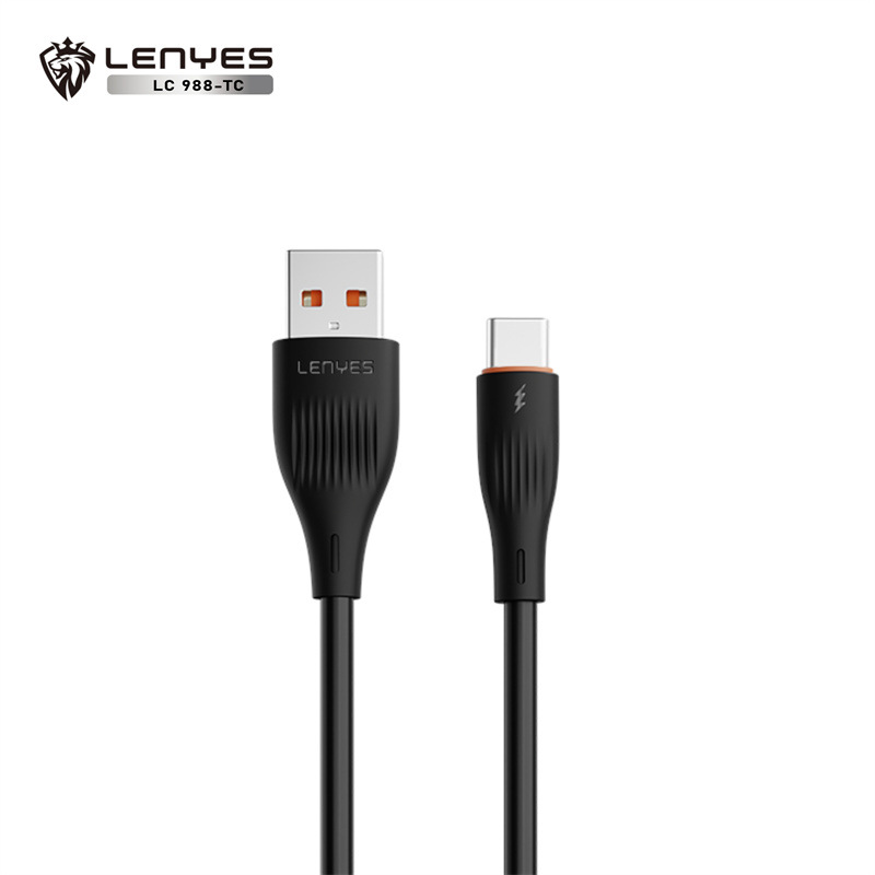 Cold Lion TPE Data Cable Applicable TC Apple Android Phone USB Fast Charging Cable One-to-Four Power