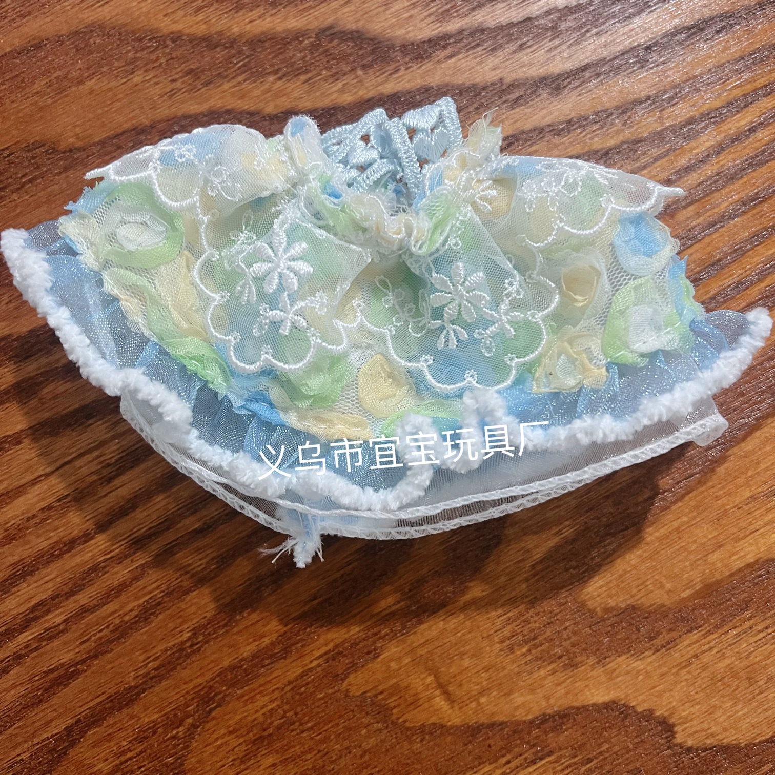 2025 New Net Gauze Small Rose Rainbow Dream Small Rose Skirt Bowknot Super Beautiful Super Fairy Doll Clothes Plush Toy Costume
