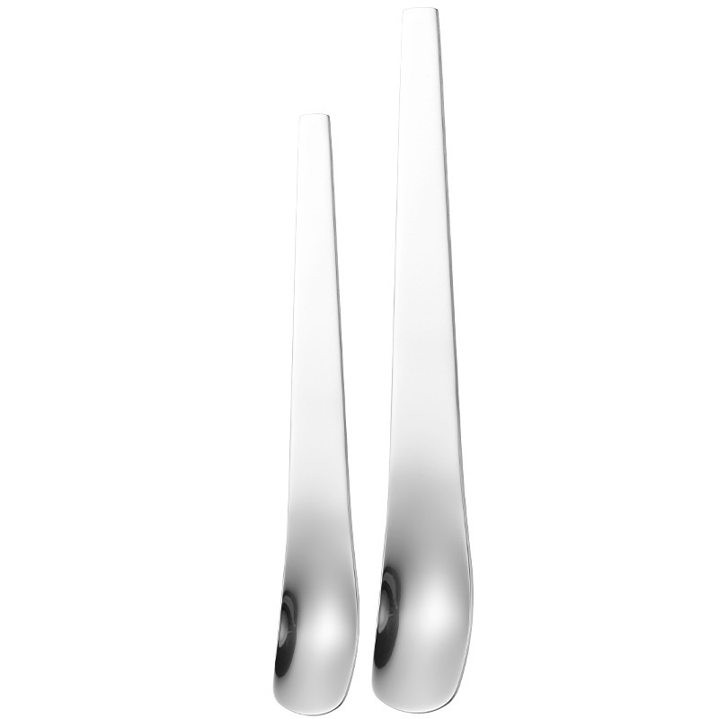 304 stainless steel ice cream spoon, dessert spoon, cake spoon, household thickened spoon, dumpling spoon, stirring spoon, yogurt spoon