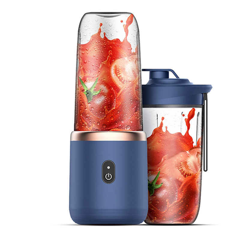 New Double Cup Juicer Portable Rechargeable Small Juicer Cup Household Multifunctional Fruit Juicer