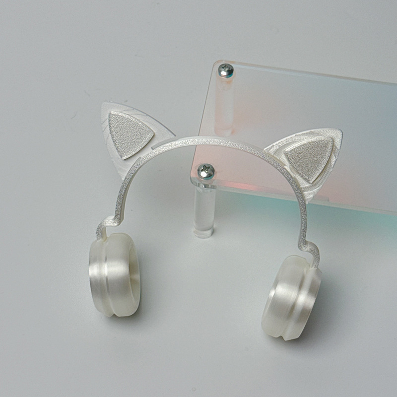 Earphones Only Crybaby Beach Vinyl Series Gulu Gulu Earphone Accessories Pendant Cat Ear Headphones