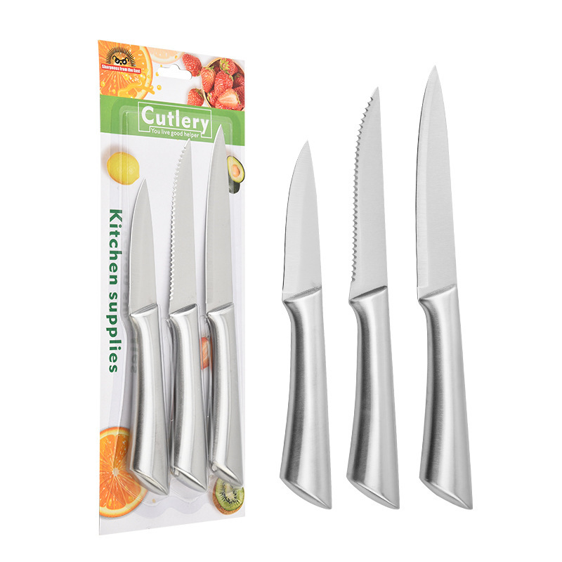 Stainless Steel Handle Knife Set Kitchen Knife Set Household Steak Knife Fruit Knife Meat Knife