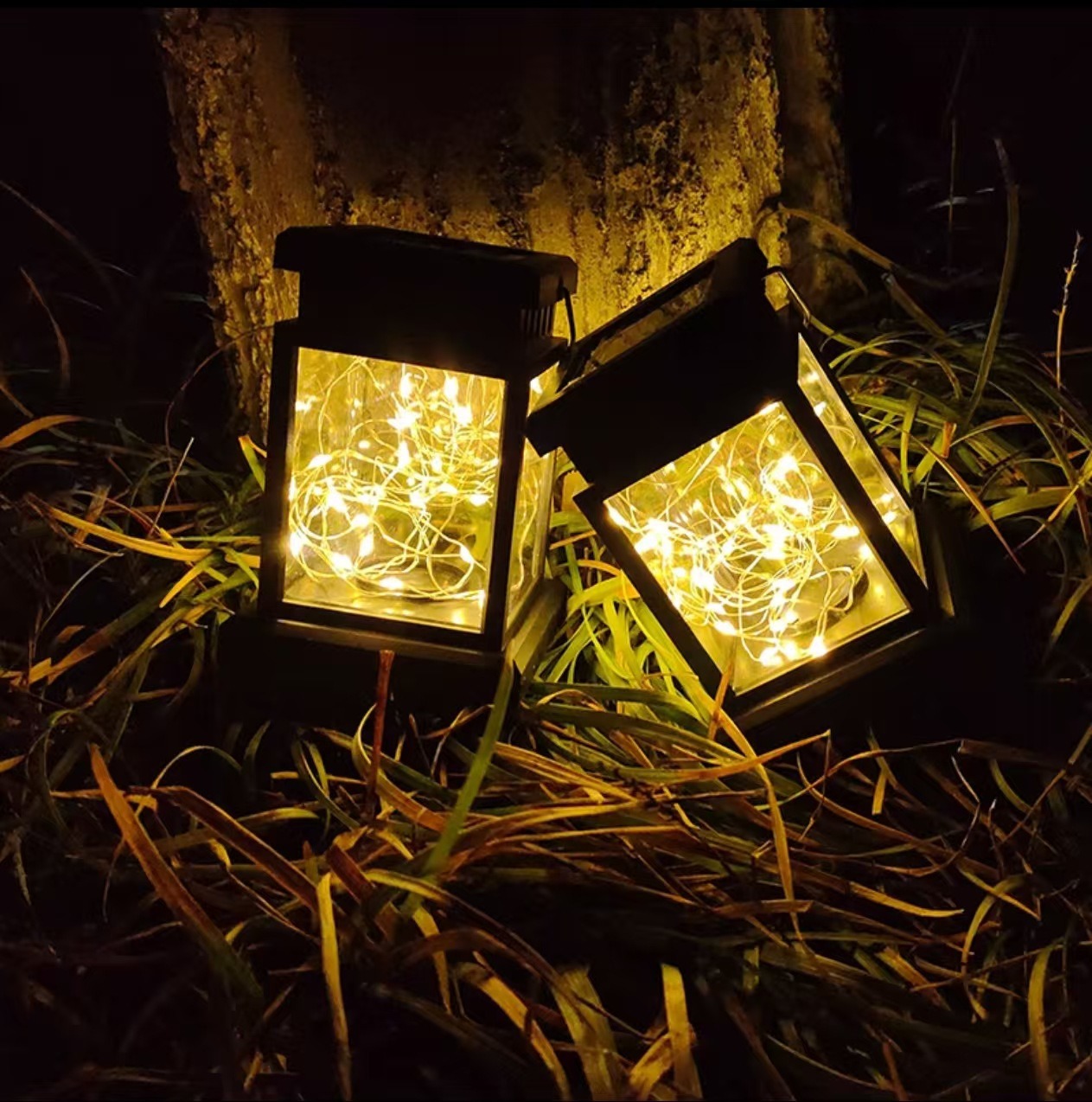 Solar Light Courtyard Small Palace Light New Star Candle Light Villa Atmosphere Decorative Night Light