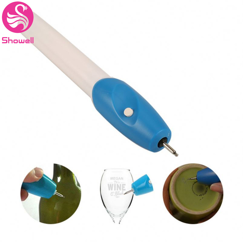 Metal Glass Handmade DIY Multi-Functional Engraving Pen Small Handheld Pen-Type Electric Grinding Carving Pen