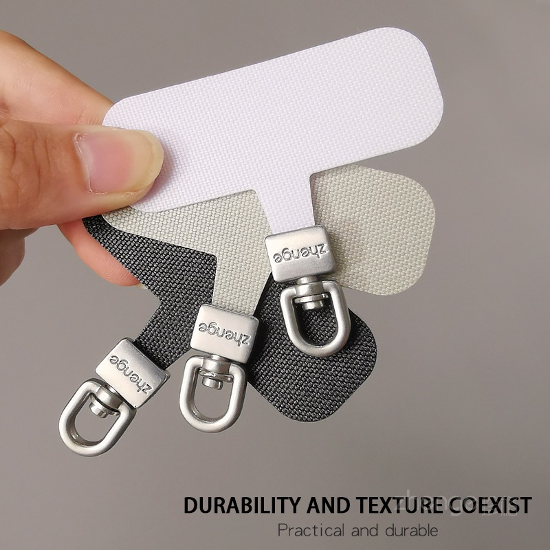 Swivel head phone strap gasket metal hook buckle thin clip piece not top shell does not affect charging sturdy durable