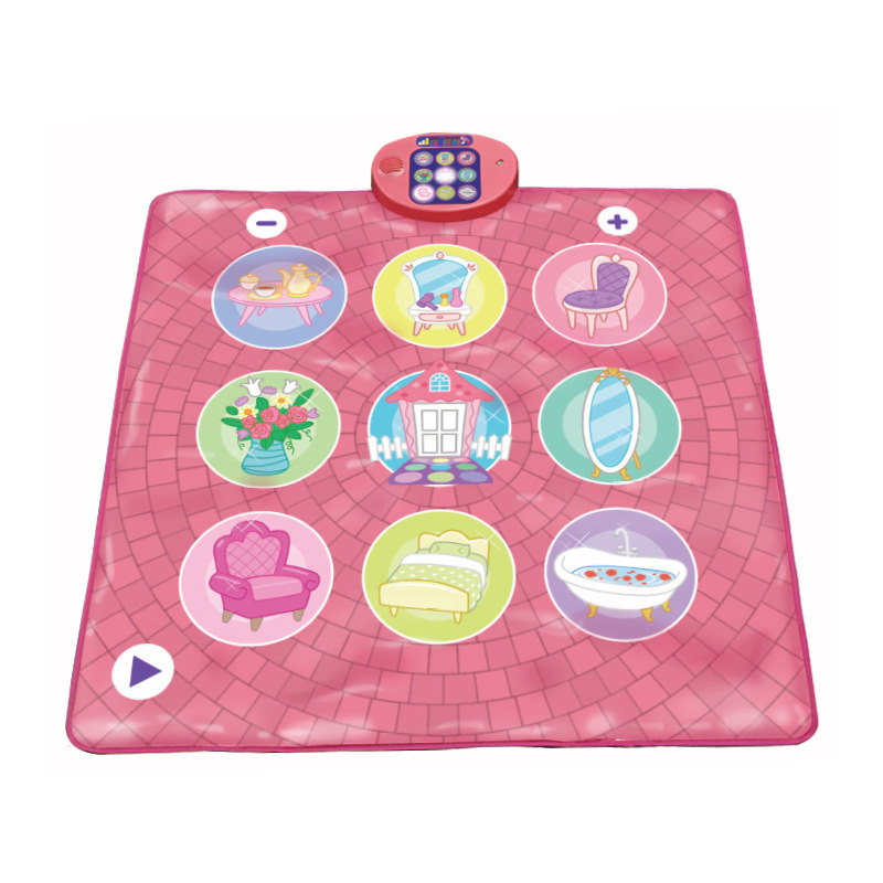 Tent Indoor Children's Toy House Dance Mat Girl Princess Castle Game House
