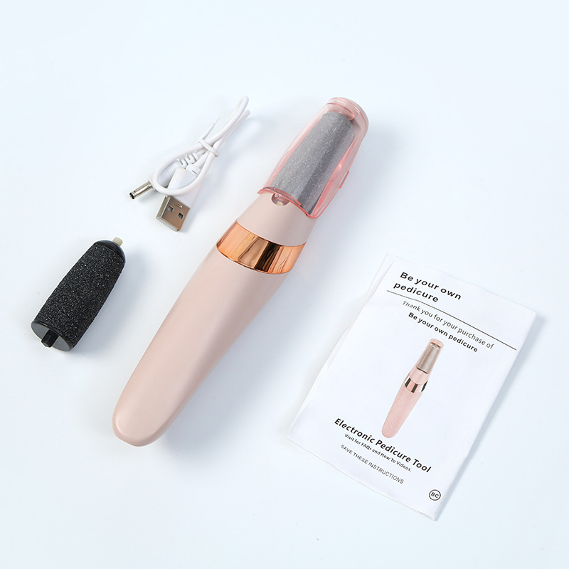 Electric foot file new automatic full-feet small rechargeable callus dead skin remover