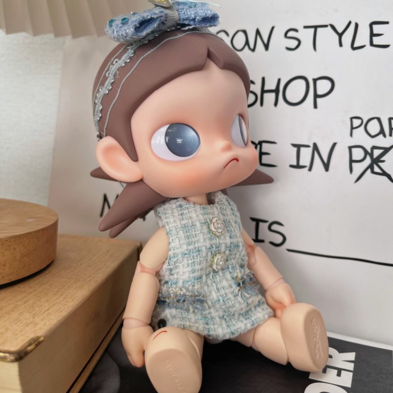 Only doll clothes Gazi sister bjd doll clothing accessories toy blind box zsiga little Chanel style dress doll clothes