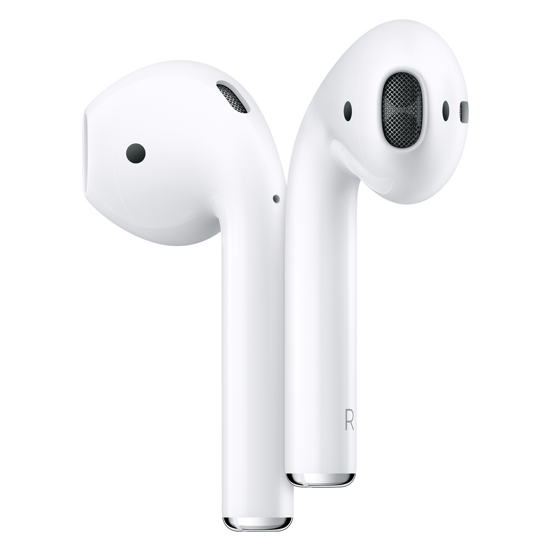 Lighting charging plug TWS small earbuds white book-style earphones for Apple phones