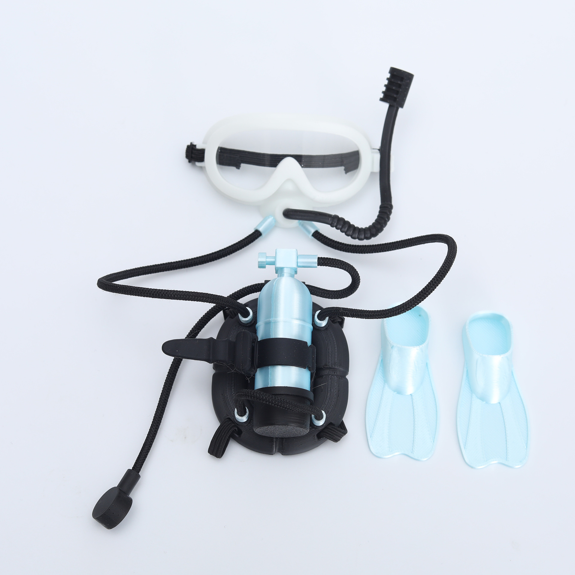 Suitable for Nyota Little Moment Vinyl Series Professional Diving Equipment Extreme Sports Scuba Swimming Set