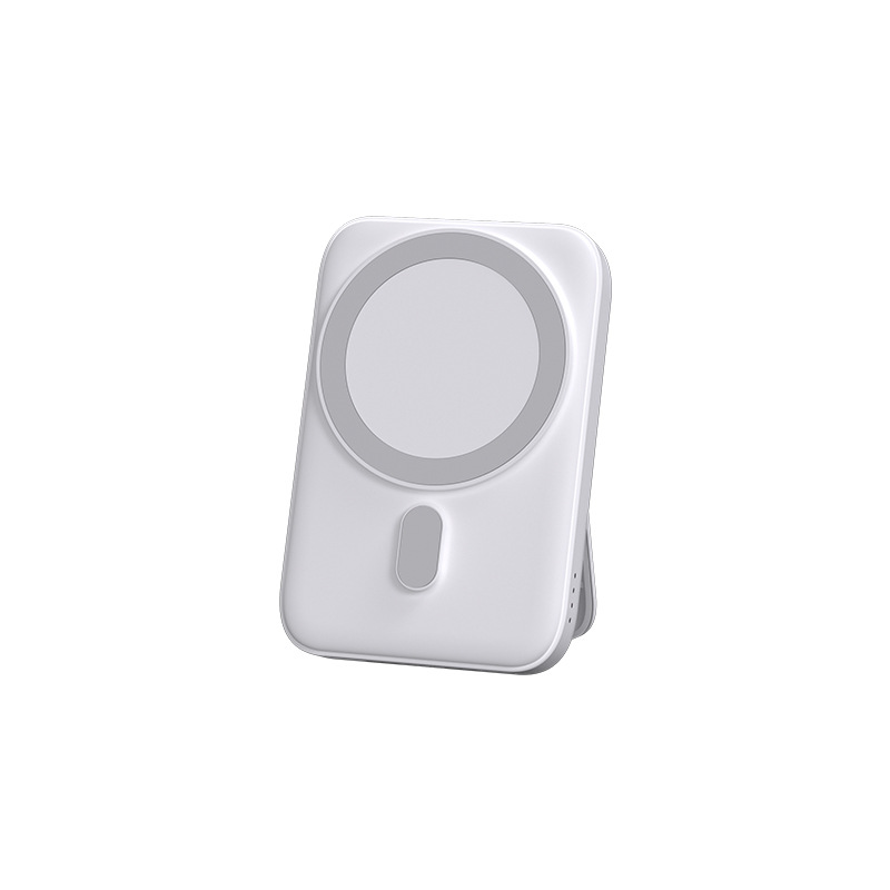 3-in-1 Magnetic Power Bank 5000mAh Mobile Power Stand for Apple Phone Samsung Watch Earphone