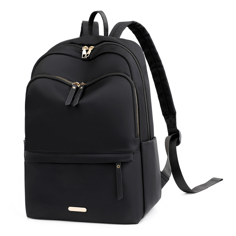 Double-shoulder bag 2025 new student laptop bag women 14 inch women's business large capacity backpack