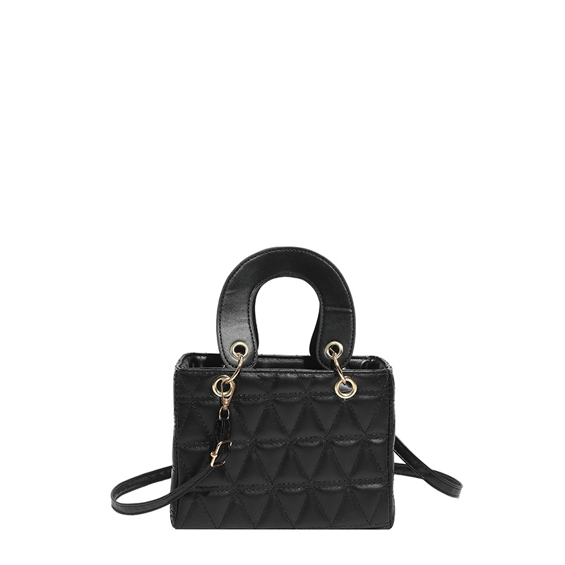 Diamond Grid Small Bags Women's Bags 2026 Popular New Casual Handbags Simple Shoulder Crossbody Bags