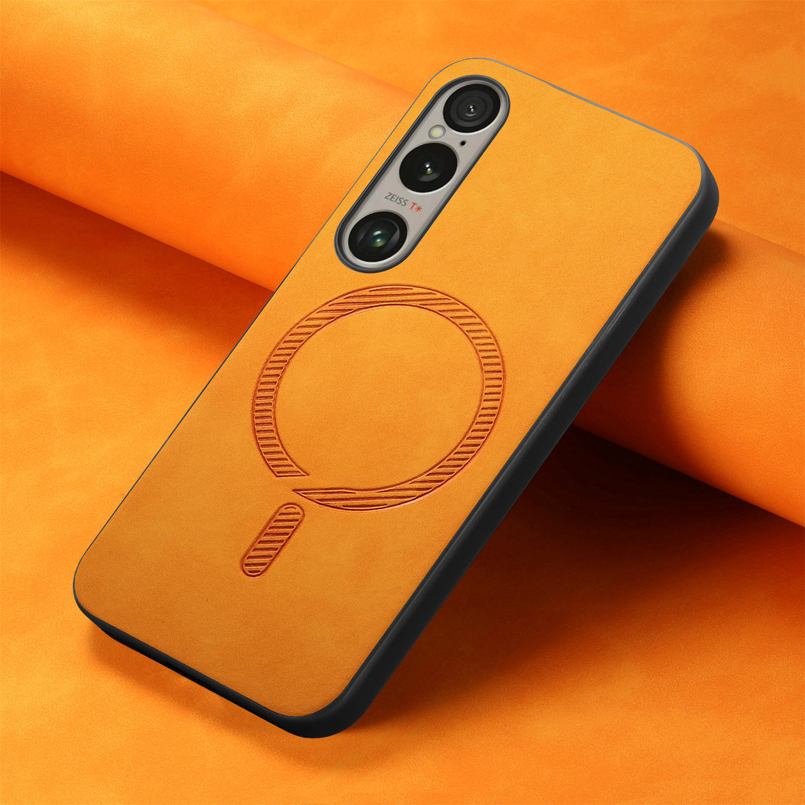 For Sony Xperia 1 VI phone case magnetic car solid color skin feel Sony Xperia 1 V protective case