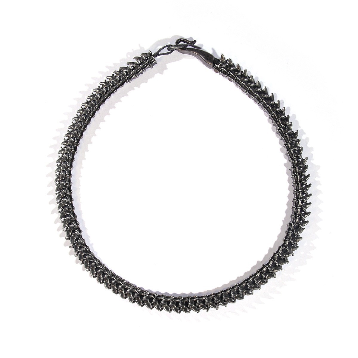 New Punk Alloy Dragon Bone Men's Woven Bracelet Adjustable Size Bracelet