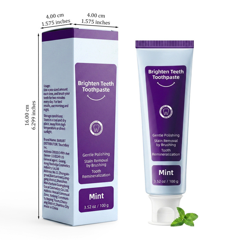 TK Cleaning Toothpaste Whitening Teeth Toothpaste Gentle Polishing Fresh Clean Daily Care Toothpaste