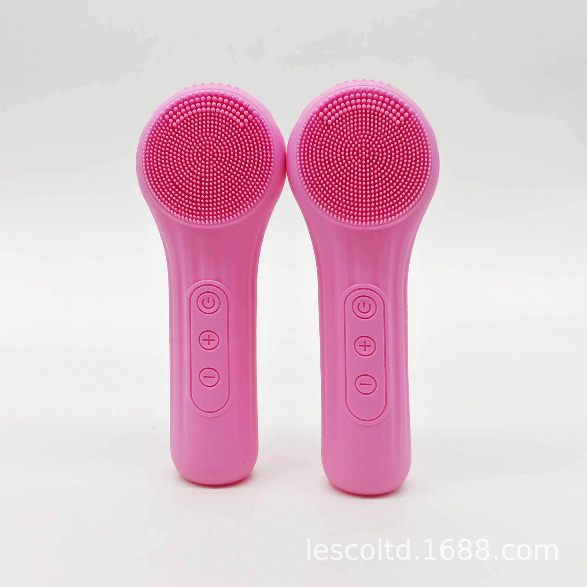 Waterproof Silicone Ultrasonic Facial Massage Beauty Instrument for Cleaning, Hot Compress, Skin Care, Face Cleanser