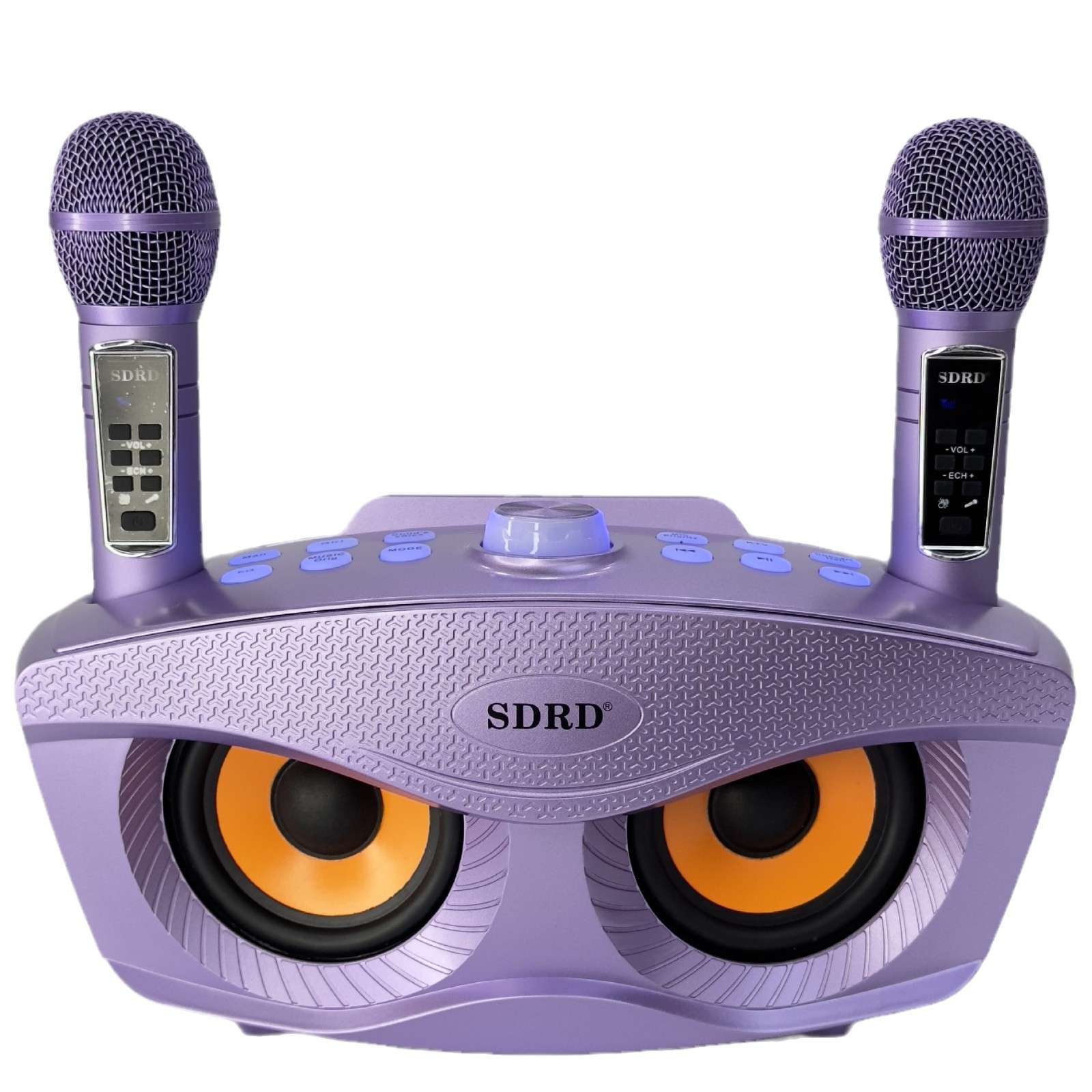SD306plus Owl Bluetooth Speaker Wireless Microphone Karaoke All-in-One Speaker Home KTV Player