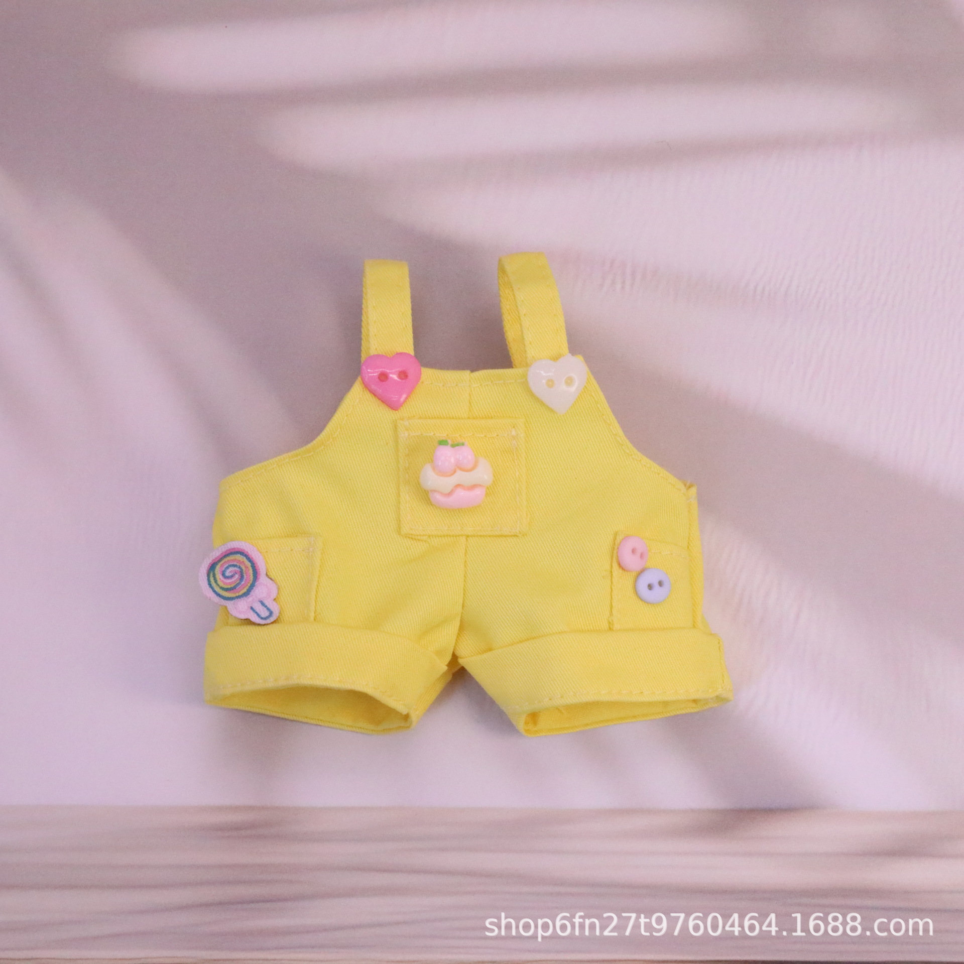 First second third generation Labubu doll clothes Labubu clothes vinyl doll hat glasses overalls set dress wear